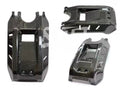 Ventilated genuine carbon fiber battery cover