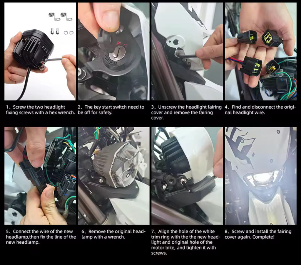 Ultra bee upgraded headlight